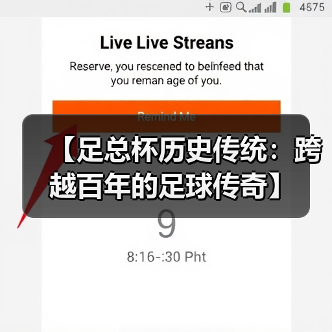【足总杯历史传统：跨越百年的足球传奇】（图2）